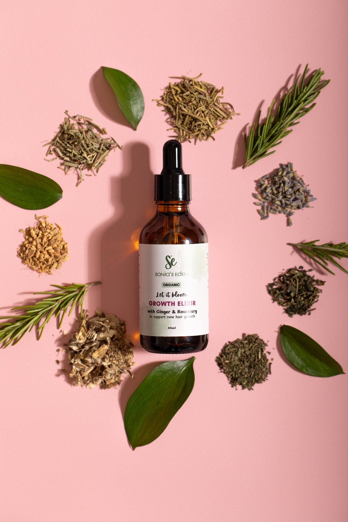 Organic Hair Growth Serum - Sonia's Eden